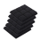 5 Pack Mushroom Studio Wedge Tiles, Sound Proof Foam Panels,Black 2