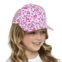 (One Size, Heart) Crocodile Gaming Heart Dino Animal Baseball Cap