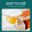 Beverage Dispenser with Spigot 360 Removable Plastic 5