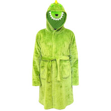 (3-4 Years, Crocodile) Kids Bathrobe Animal Face Crocodile Nightgown