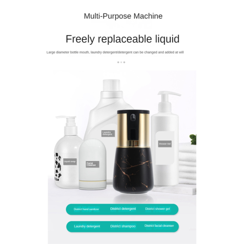 Automatic Soap Dispenser Touchless, Auto for Bathroom,White 1