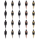 20Pieces Blank Bottle Stopper with Threaded Post for Wood Turning DIY 3