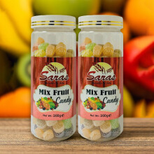 Saras Candy Mixfruit 200g (Pack of 2) | Assorted Fruity Flavour Toffees | Tangy & Sweet Indian Treat