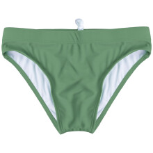 (11-12 Years, Apple Green) Boys Beach Swim Briefs Trunks Quick Dry Swimwear
