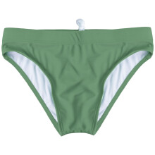 (6-7 Years, Apple Green) Boys Beach Swim Briefs Trunks Quick Dry Swimwear