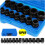 13Pcs Impact Damaged Bolt Nut Remover Extractor Socket Tool Set Nut Removal Socket socket(13PCS-With box) 2