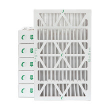 16x25x4 MERV 10 Furnace Filters. 6 Pack. Exact Size 15.5' x 24.5' x 3.75'