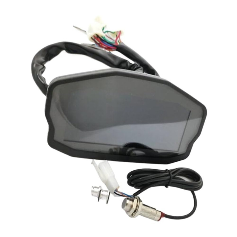 Motorcycle Odometer Universal Motorcycle Digital Speedometer Odometer Digital Tachometer Led Speedometer Odometer Gauge 6493810852947