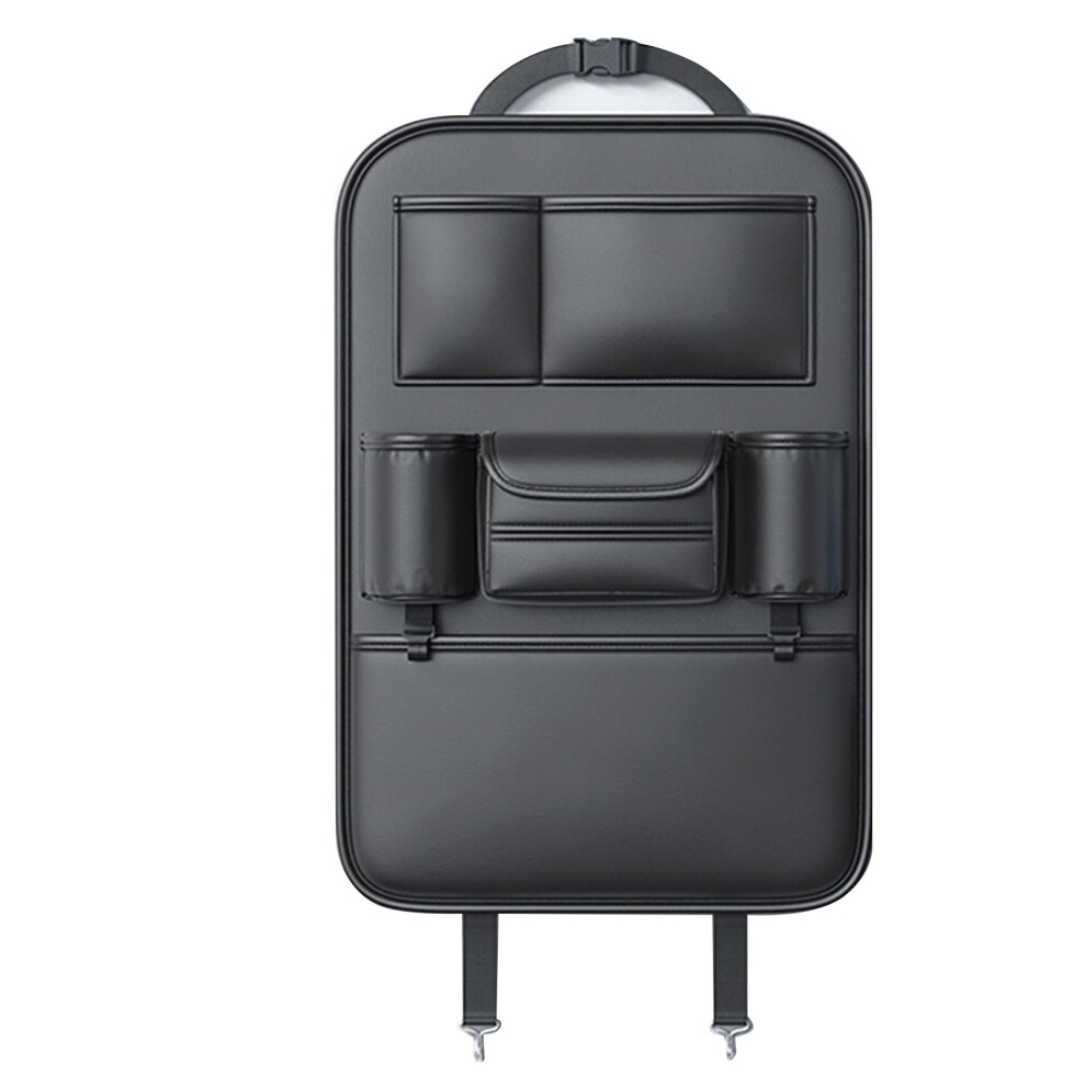 Car Back Seat Organizer Multifunctional Pu Leather 9121376814815