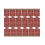6 DIY Christmas Crackers Make Fill Your Own Holly Design 30cm 9