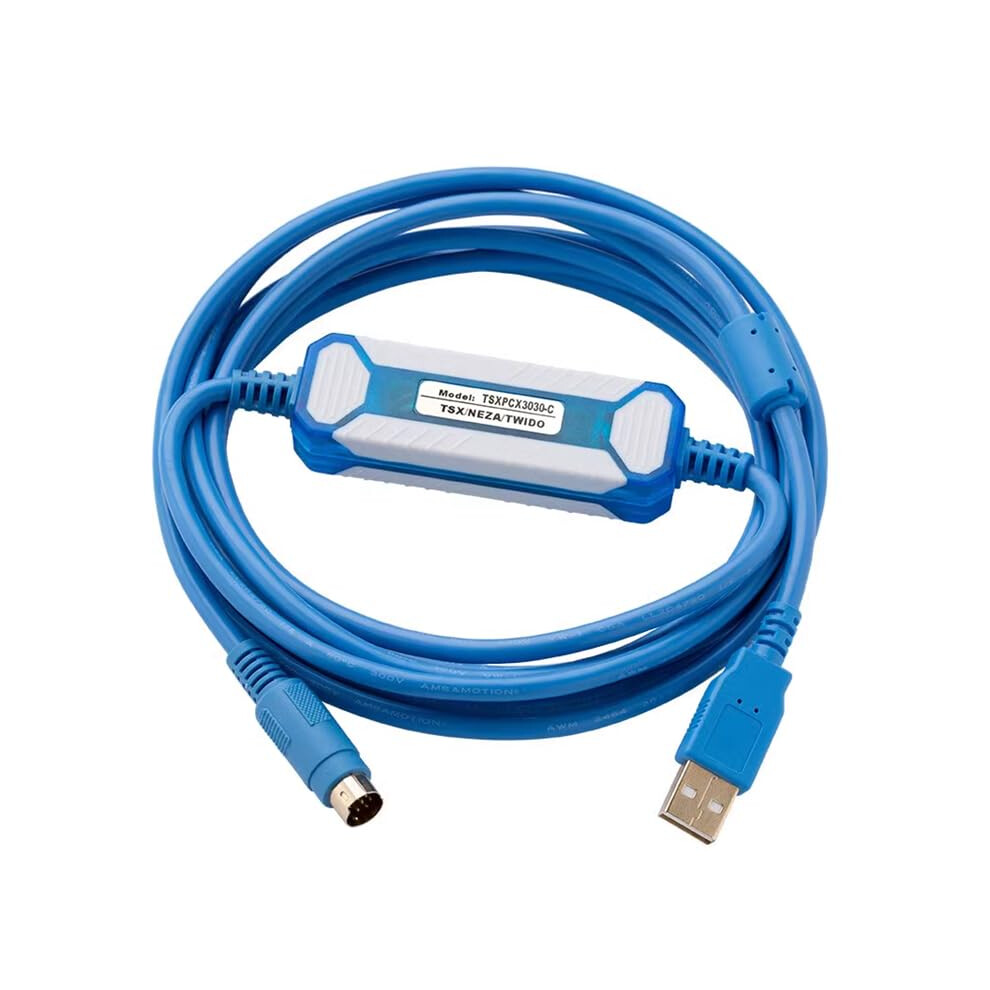 Plated Plc Programming Cable For Industrial Automation Devices Refï¼Jkn Blue/Gold 6493810918186