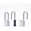 2 pcs Combination Padlock for School Locker with Long Shackle and 4 Digit Code Ref：GJr 2
