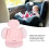 Baby Stroller Cushion Soft Double-Sided Seat Liner Pink 3