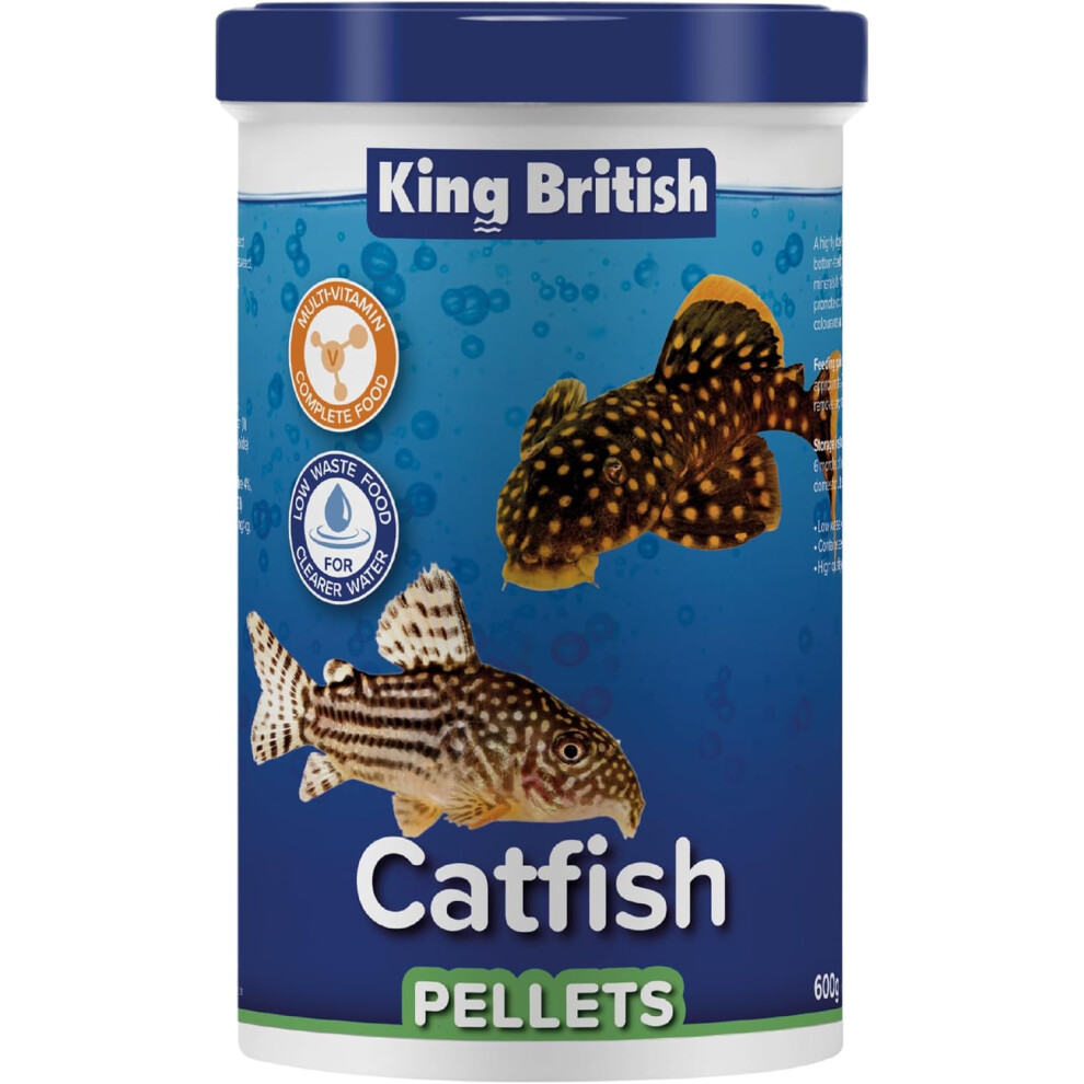 King British Catfish Pellets 600G