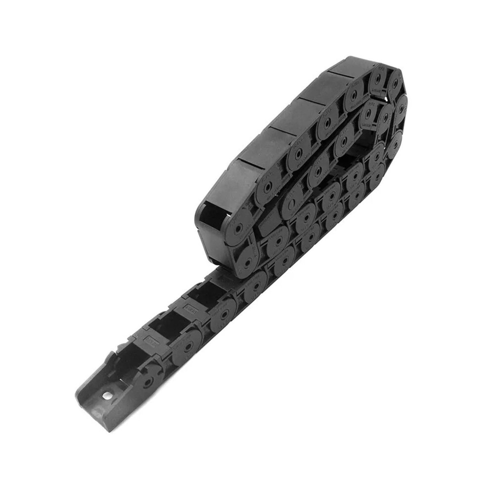 Commercial Unit 1 Meter 18X18mm Wire Carrier Cable Drag Chain Semienclosed Inside Opening Towline Cnc Router Machine Tools Transmission Chain(R38) 6493810920141