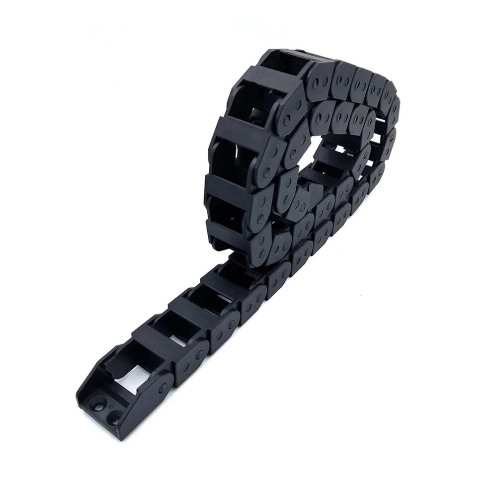 Commercial Unit 1 Meter 18X25mm Drag Chain Wire Carrier Cable Tanks Towline Bridge Type For Cnc Router Machine 6493810792274