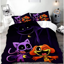 (Style 16, Single(135X200CM/2PCS)) Smiling Critters Kids Bedding Single Double Duvet Cover UK