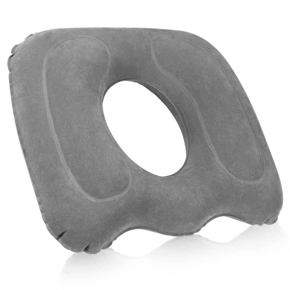 Inflatable Seat Cushion for Home Car Chair Wheelchair Sitting 18.1'' x 15.7'' x 4.7'' Refï¼BBK