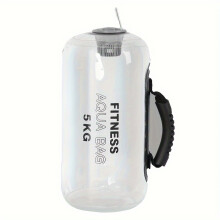 (5kg) 1pc Sports Weight-bearing Water Bag, Energy Bag For Weightlifting, Squat & Strength Training (Air Pump Included, Without Pigment)