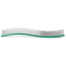 Pet Comb for Cat Shedding Hair Dog Deshedding Comb Easy Curved Comb Hair Remover for Dogs Cats Hair Grooming Green