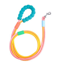 Dog Training Leash Colorful Multifunction Pet Leash Harnesses CrossBody Leash Multifunction Dog Leash 5ft 3