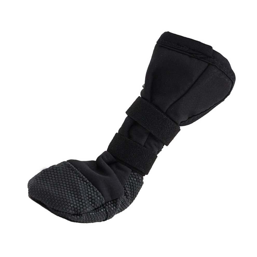 Dog Paws Protector Boot Large Size Water Resistant Soft Recovery Shoe for Dog Wound Care Breathable Pet Footwear M