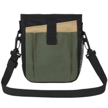 Dogs Treat Bag for Outdoor Training Pet Exercise Walking Bag Hiking Waist Bag Poop Bag Holder Travel Treats Bag Green