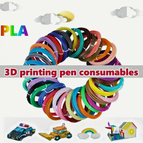 PLA Filament 3m × 32 Colours (96m / 315ft Total)  1.75mm 1