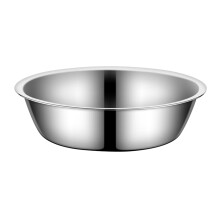 Large Capacity Dog Bowl Stainless Steel Pet Feeding Bowl Cat and Dog Food Drinking Bowl Metal Feeding Bowl 15CM