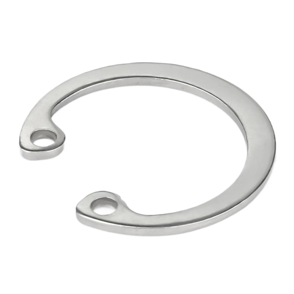 M8 M9 M10 M11 M12-M75 304 Stainless Steel C Type Internal Circlip Retaining Clip Snap Ring C Type Retaining Ring Clamp Spring(M12-10Pcs) 6493810856891