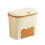 Kitchen Composts Bin Cabinets Door Mounted Trash Can with Lid Under Sink Garbage Storage ,  Waste Contain 7