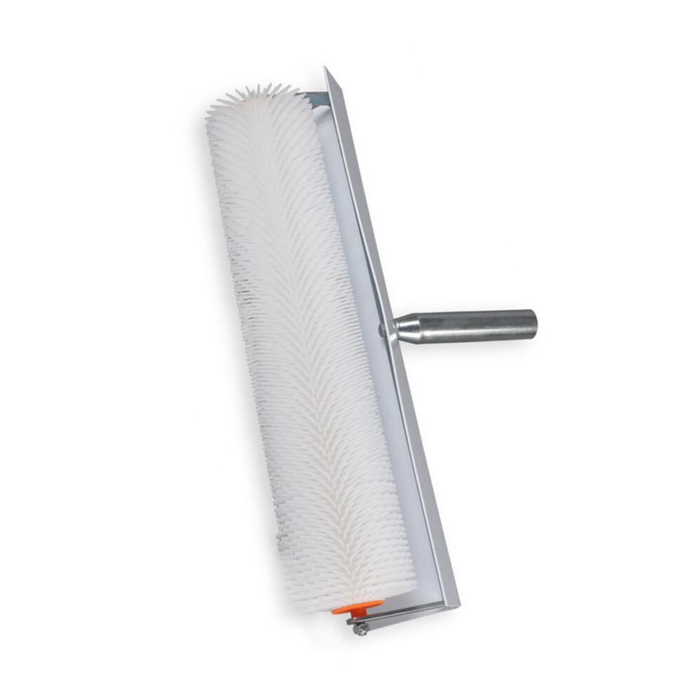 Spiked Screeding Roller Tool For Bubble Removal And Smooth Leveling On Flooring Surfaces Cement Tool With Splash Guard 7696120842137