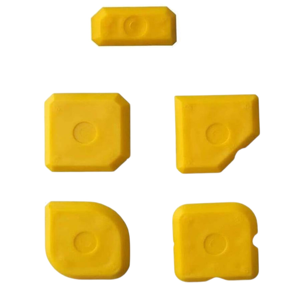 5Pcs Caulking Tool Set For Repair And Maintenance Sealant Finishing Tool Grout Scrapers Tool 7696120842410