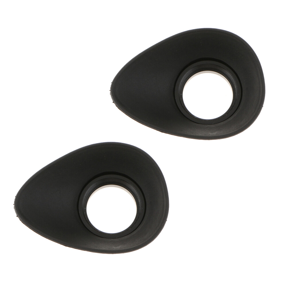 2Pcs Telescopes Eye Cups 22Mm Inner Diameter Foldable Eyepiece Cover Telescopes Rubber Eyecups For 42-48Mm Microscope 7696130857909