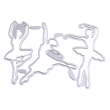 Ballet Dancer Metal Cutting Die Die Embossing Mould Template for Paper Art Photo Album Decor