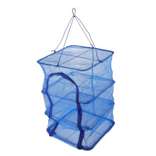 Nylon MultiLayer Fish Trap Net Indoor/Outdoor Drying Dehydrator Net for Shrimp Fruit Vegetables Sturdy Breathable Mesh