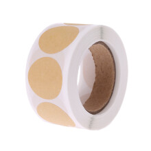 Paper Round Label Sealing Sticker 500pcs/roll Vintage for Bakery Bread Dessert Wrapping Box