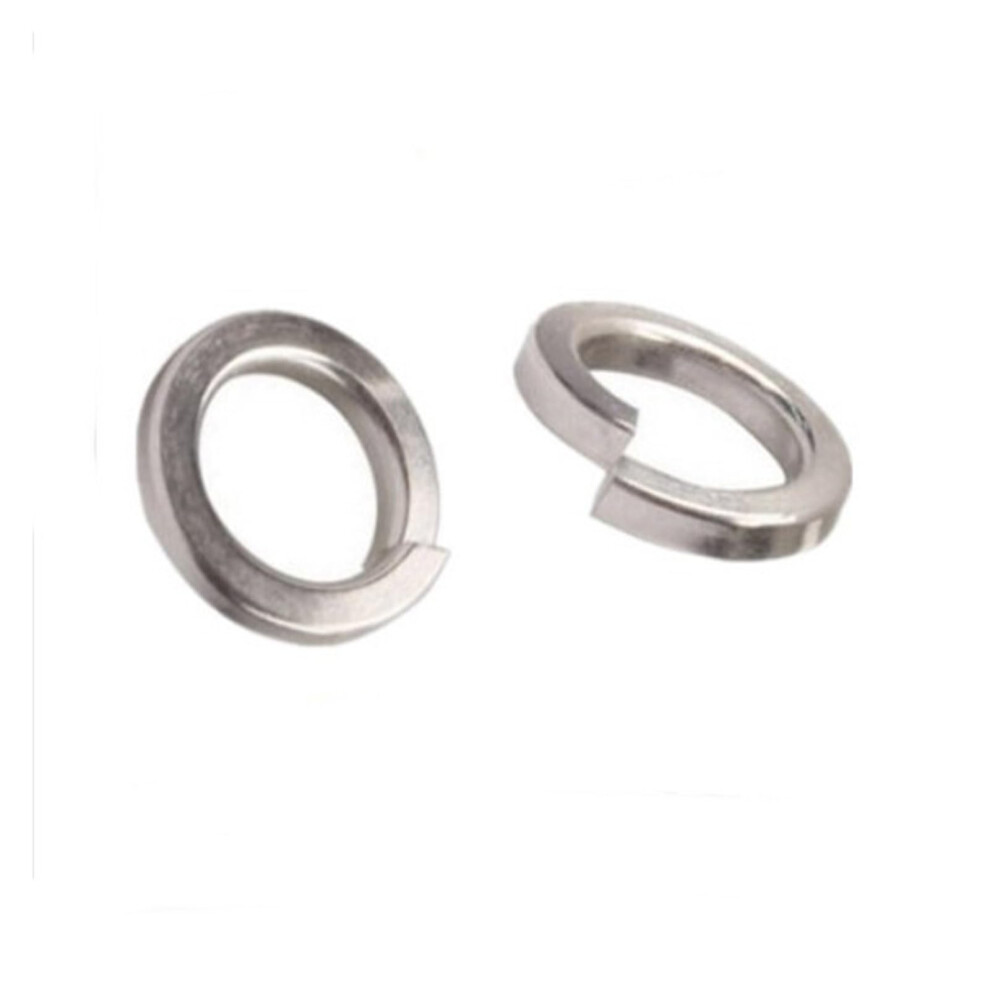 5-20Pcs M2 M2.5 M3 M4 M5 M6 M8 M10 M12 M16 Spring Washer (Color : Silver, Size : M8 10Pcs) 6493810857607