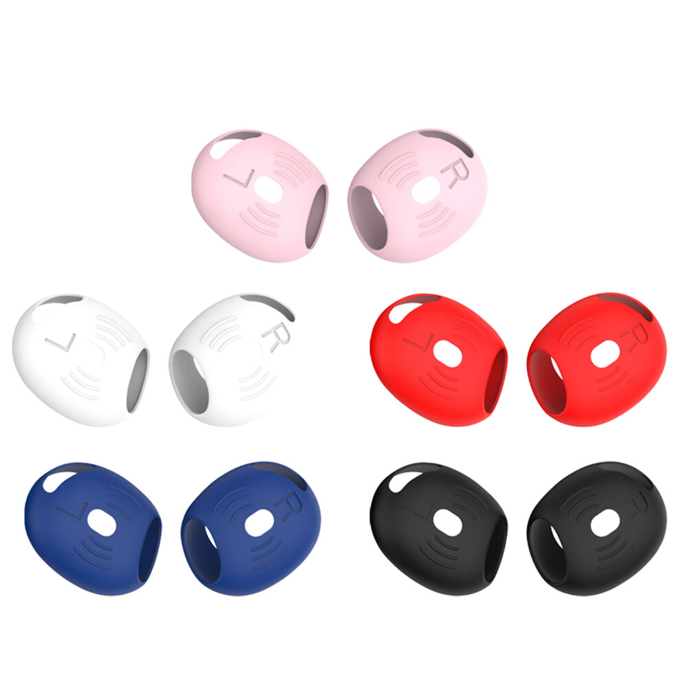 Silicone Earbud Tip Protective Covers Comfortable For 4 Earphone Noise Isolation Prolonged Use Durability 5Pair 7696120844872