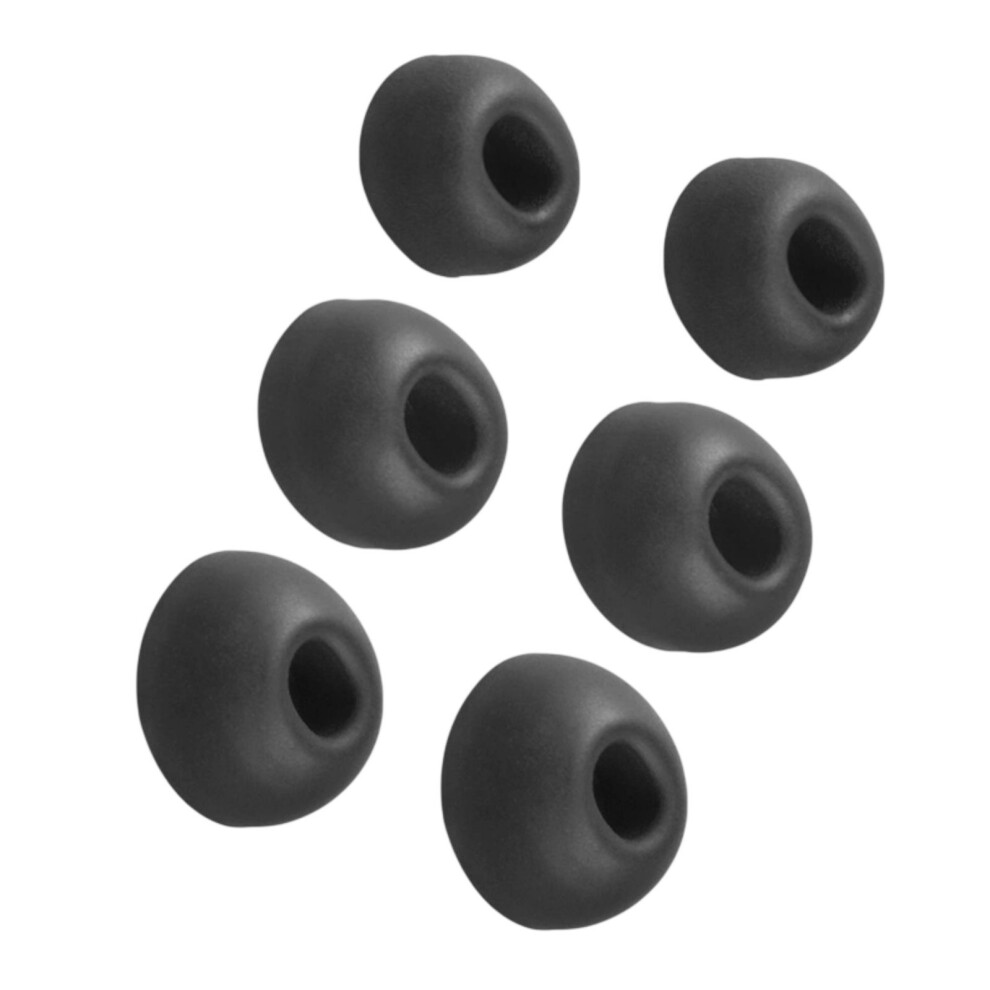 Silicone Earbud Tip Protective Ear Plugs Comfortable Suitable For Earphone Noise Isolation Prolonged Use Durabilityblack 7696120848184