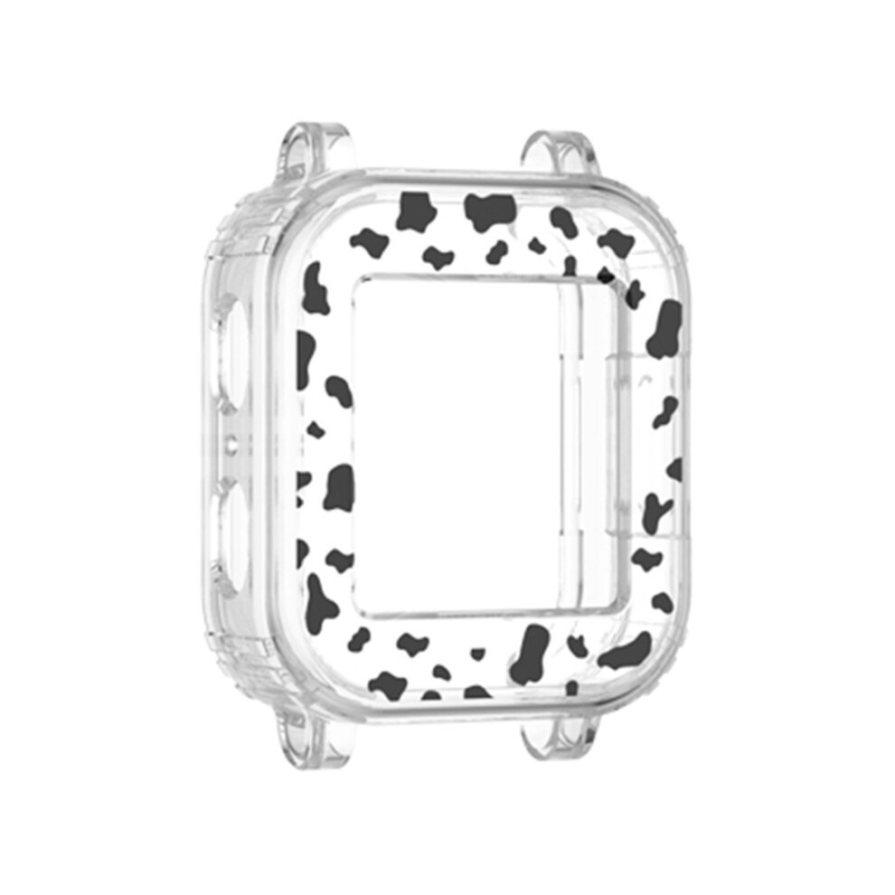 Protective Case Scratch Resistant Housing Skin Antiscratch Guard For Watch Kids Smartwatch Shockproof Coversdairy Cow 7696120848023