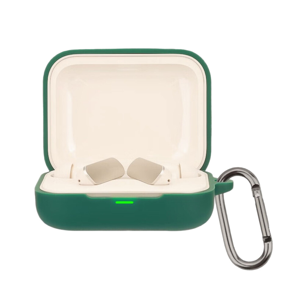 Headphone Skin Silicone Housing Case Water Resistant Protective Covers Damage Prevention Sleeve For Buds Air 7Dark Green 7696120847682