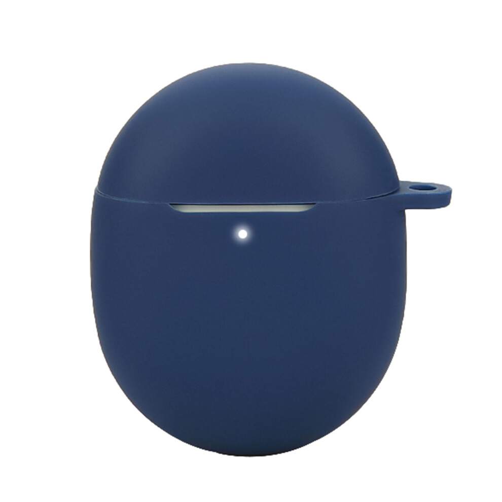 Case Covers Silicone Protective Skin For Earphones Charging Box Protective Earphone Case Coversdarkblue 7696120850378