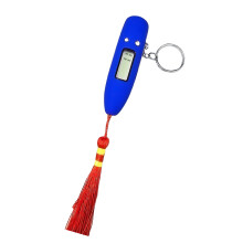 Portable Keychain Electronic Digital Counter With Light For Mindfulness Spiritual Practice Stress Relief Finger ExerciseBlue