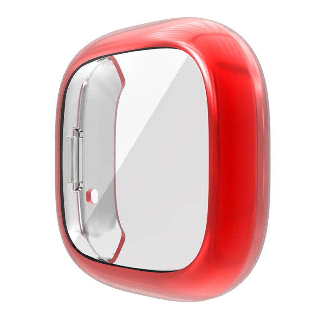 Soft For Case Watch Bumper Protective Cover Frame For Versa3/ For Smart Watch Smartwatch Accessoryred 7696130861036