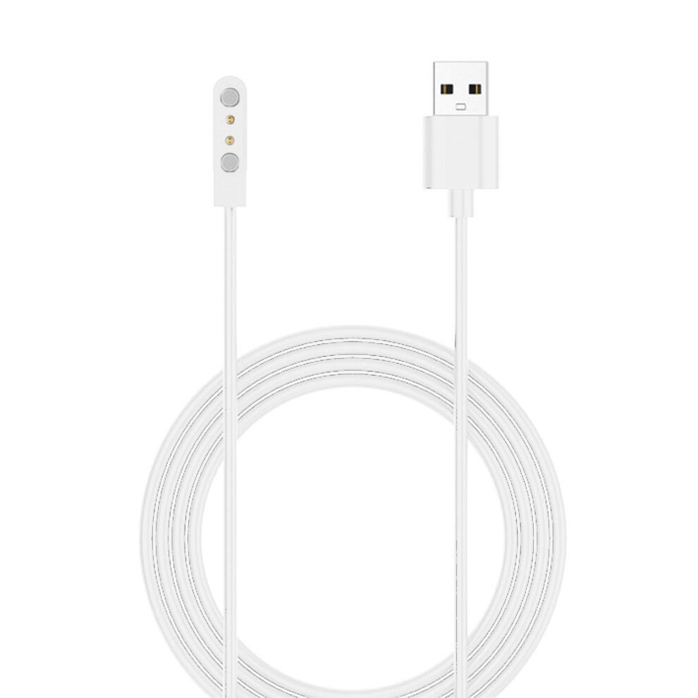 Magnetic Charging Cable Convenient & Smartwatch Accessory 60/100Cm Suitable For Lw11 Smartwatchwhite 7696130860886