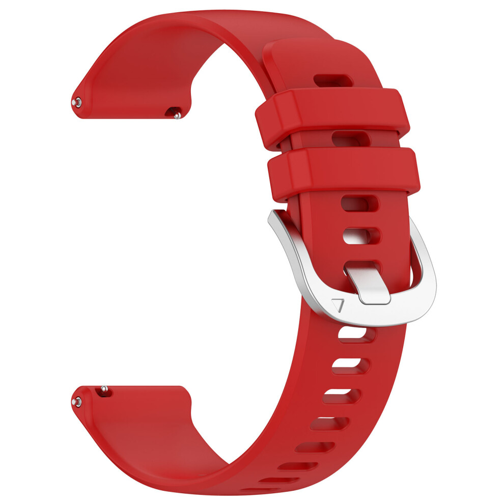 Silicone Watch Band 22Mm For Watch Gt4/5 41Mm Smartwatches Lightweight Watch Strap For Fitness Sportsred 7696130860794