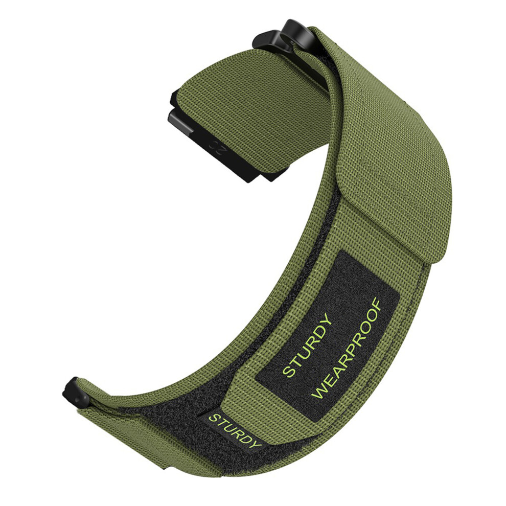 Adjustable Nylon Canvas Watch Straps, Sporty Wristband For 18Mm 20Mm Smartwatches18mm 7696130860848
