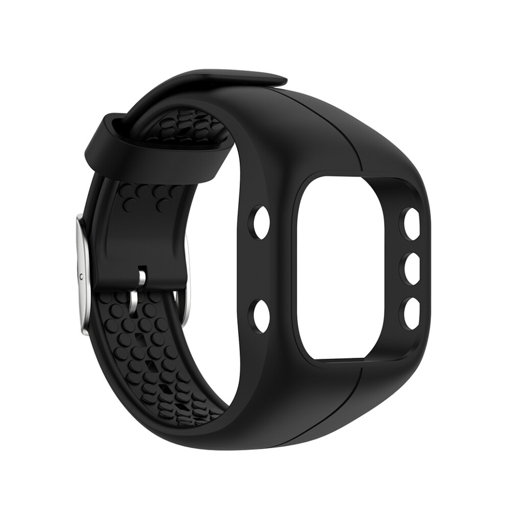Adjustable Silicone Strap For A300, Repalcement Wristband Watch Band For Men Womenblack 7696120857667