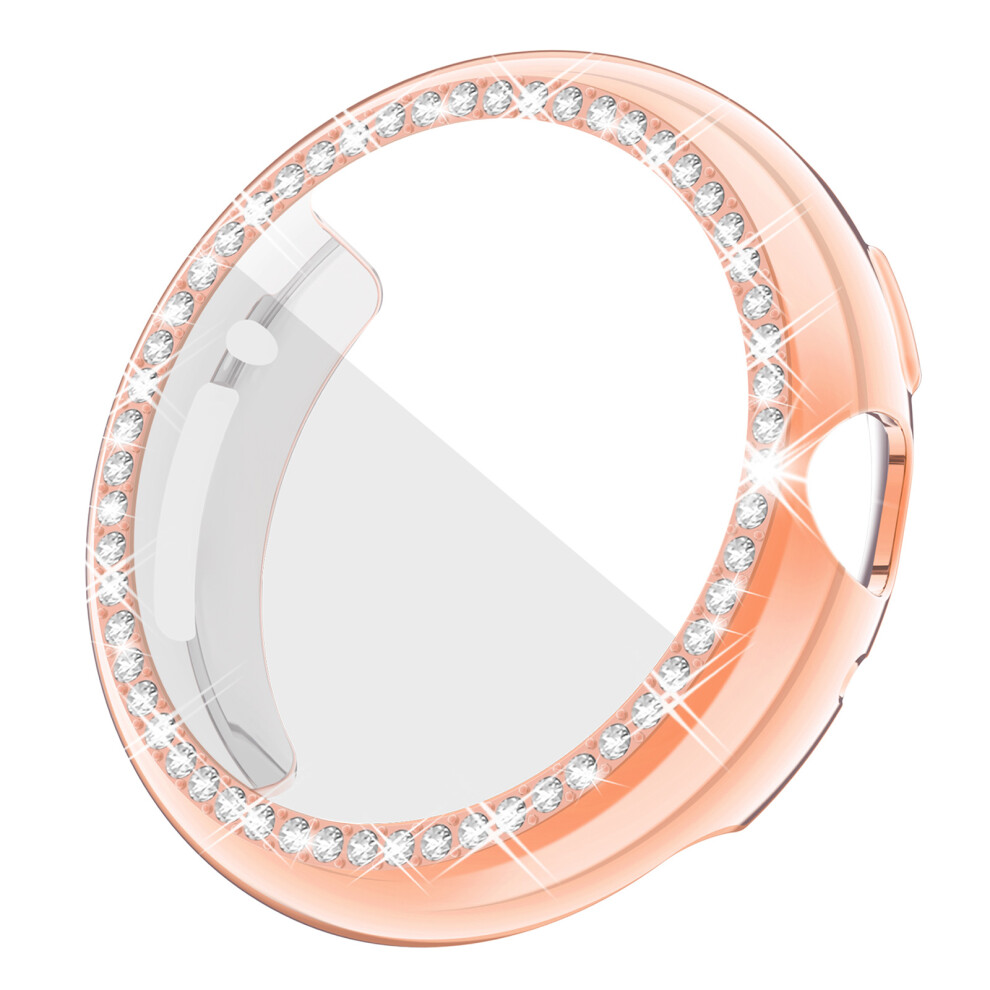 Watch Cover Silicone Case Scratchproof Full Coverage Housing Protector Bumper Shellrose Gold 7696120857261